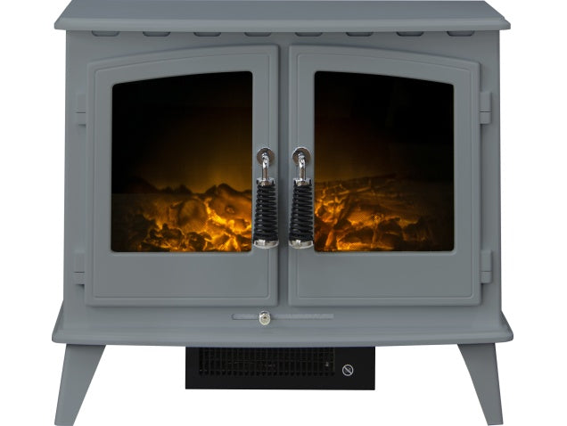 Ambient Glow Paris - Electric Stove - Black & Grey